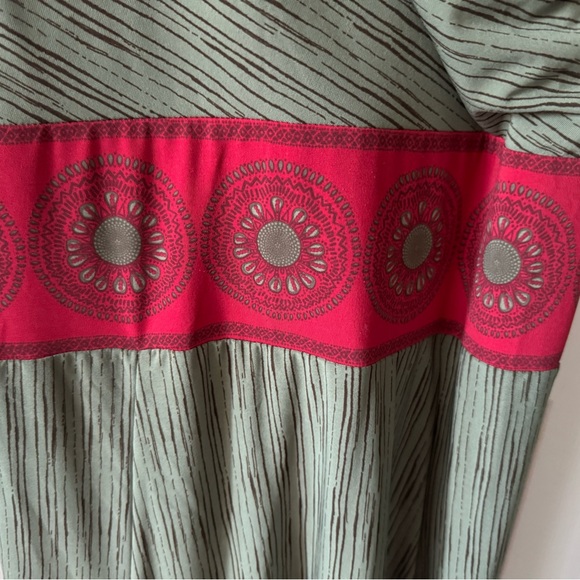 BCBG S Drop Waist Spaghetti Straps, Draped Front and Back making it V Neck NWOT - Picture 9 of 16